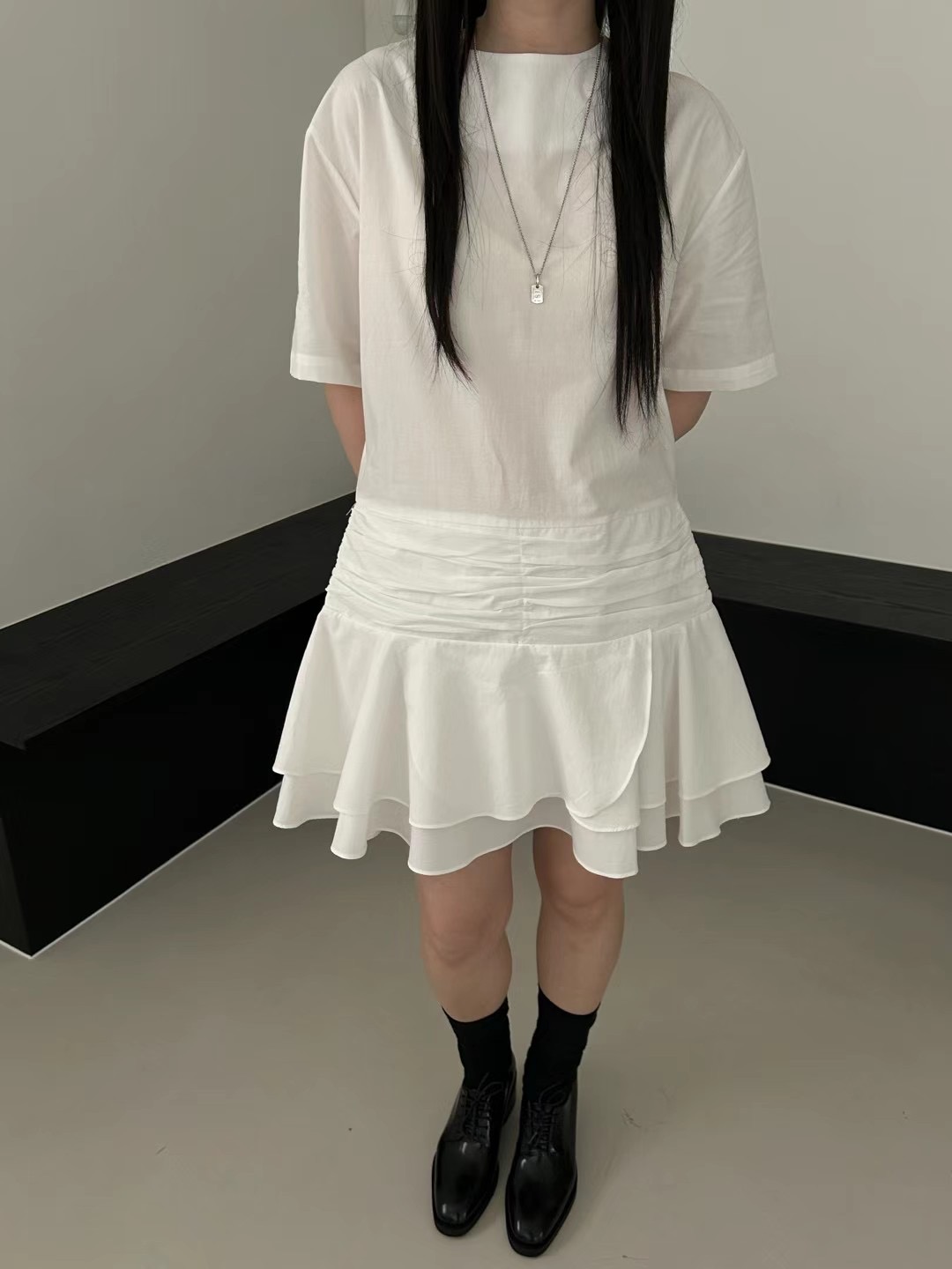 SAGE韓國直郵㊣女裝新款時尚人氣25春夏休閑熱賣推薦連衣裙SAGE連衣裙