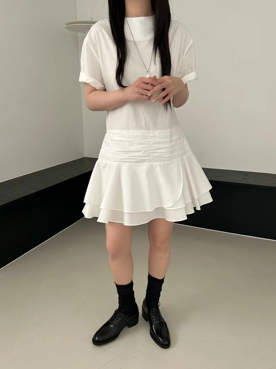 SAGE韓國直郵㊣女裝新款時尚人氣25春夏休閑熱賣推薦連衣裙SAGE連衣裙