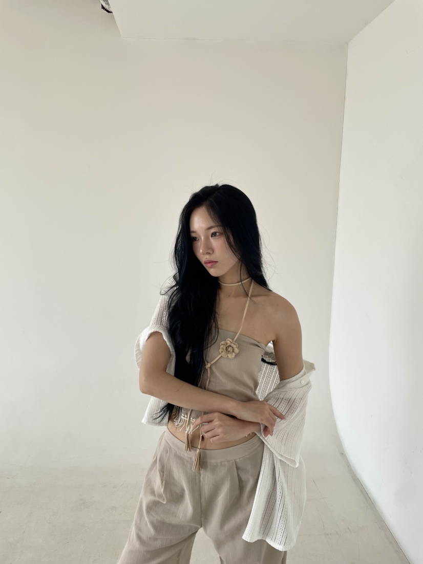 BETWEEN US直郵韓國代購㊣女裝新款時尚25春夏套裝不含腰帶JICJO:SEOUL套裝