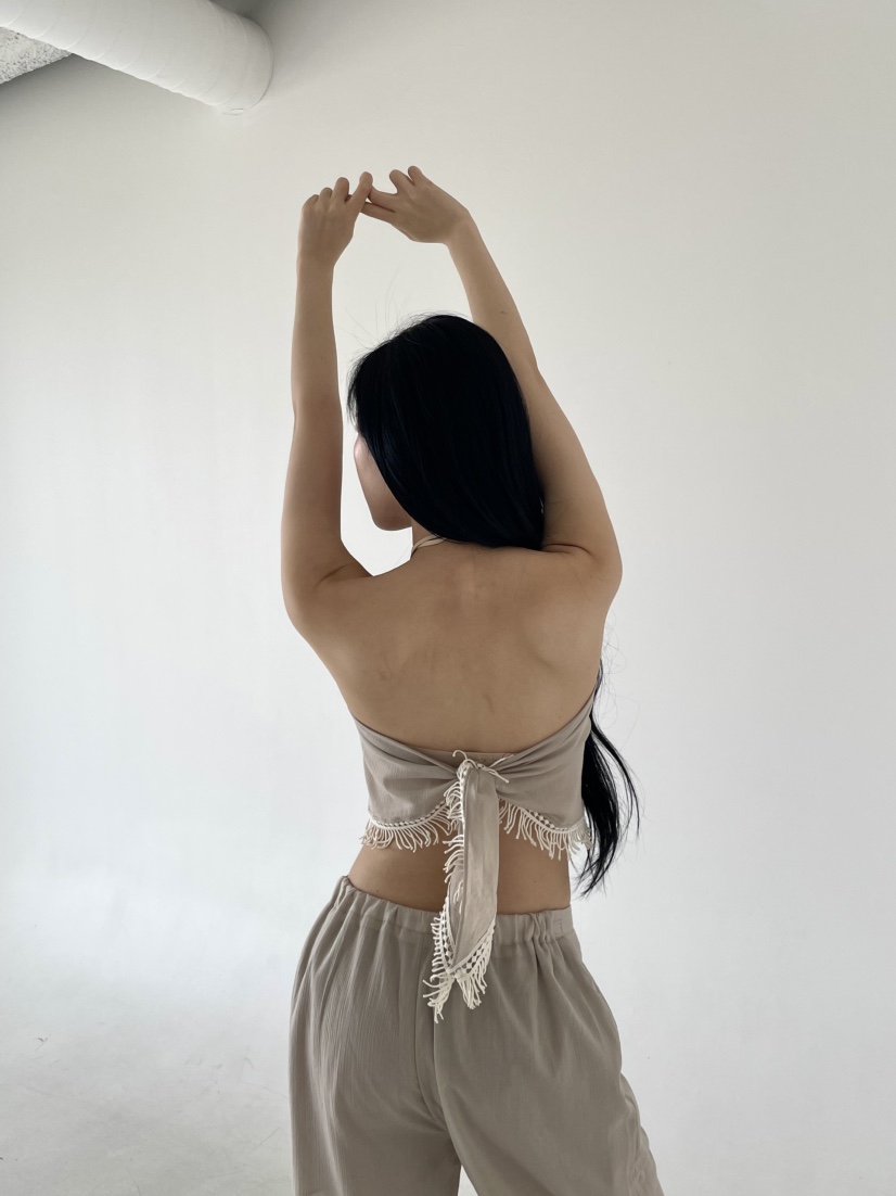 BETWEEN US直郵韓國代購㊣女裝新款時尚25春夏套裝不含腰帶JICJO:SEOUL套裝