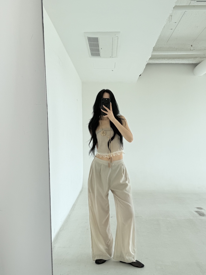 BETWEEN US直郵韓國代購㊣女裝新款時尚25春夏套裝不含腰帶JICJO:SEOUL套裝