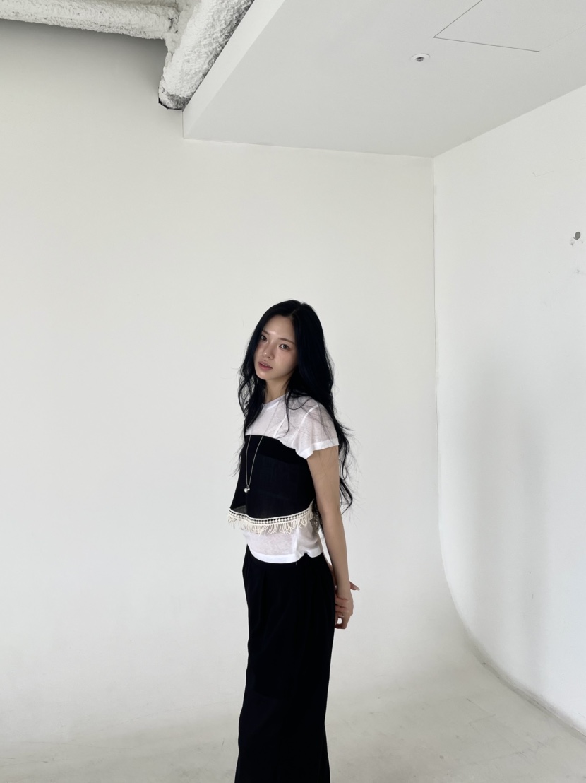 BETWEEN US直郵韓國代購㊣女裝新款時尚25春夏套裝不含腰帶JICJO:SEOUL套裝