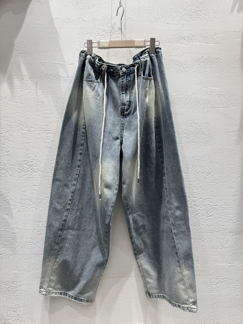 REMEMBER韓國直郵㊣東大門實拍女裝新品人氣25春夏休閑牛仔褲DENALL牛仔褲