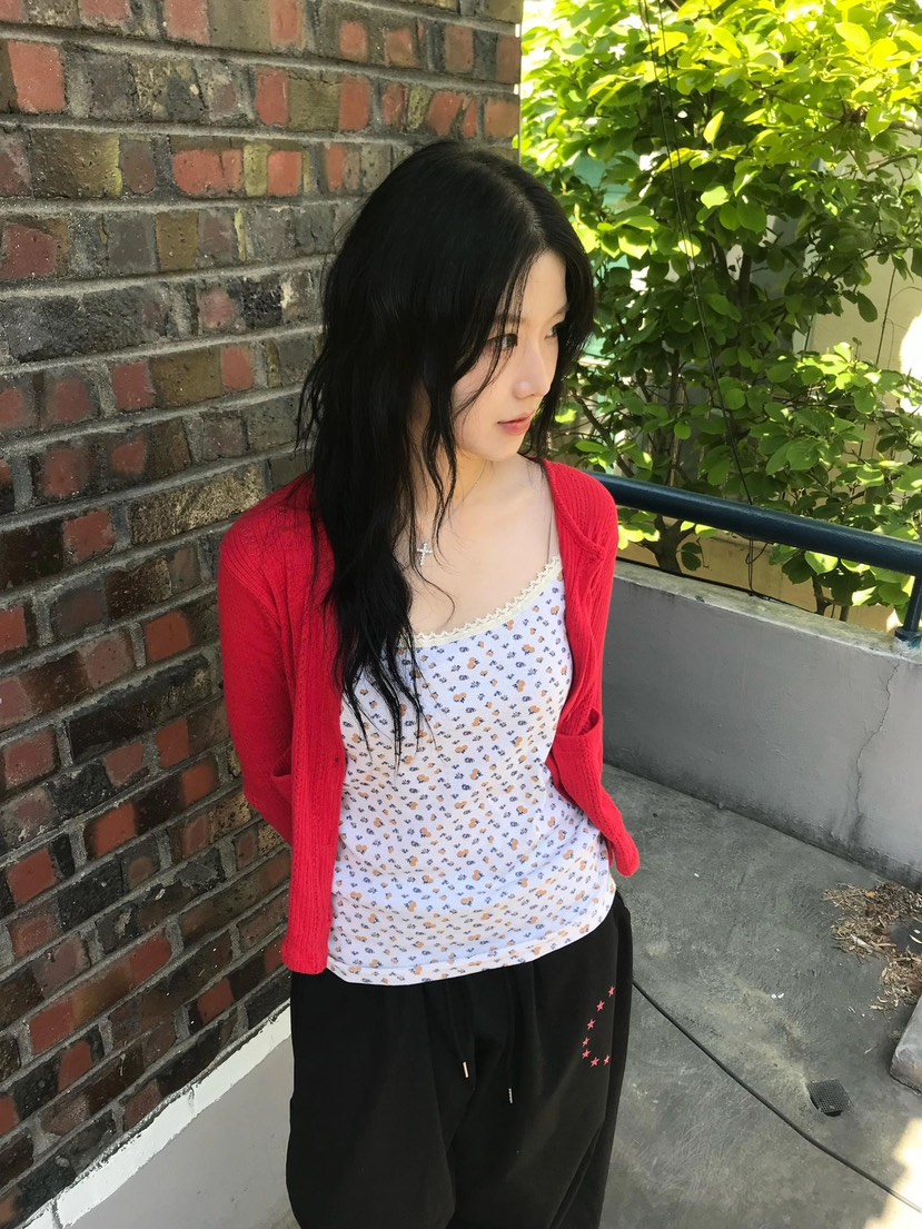 I I直郵韓國代購㊣女裝新款推薦人氣熱賣時尚休閑吊帶背心ITSSONG吊帶/背心