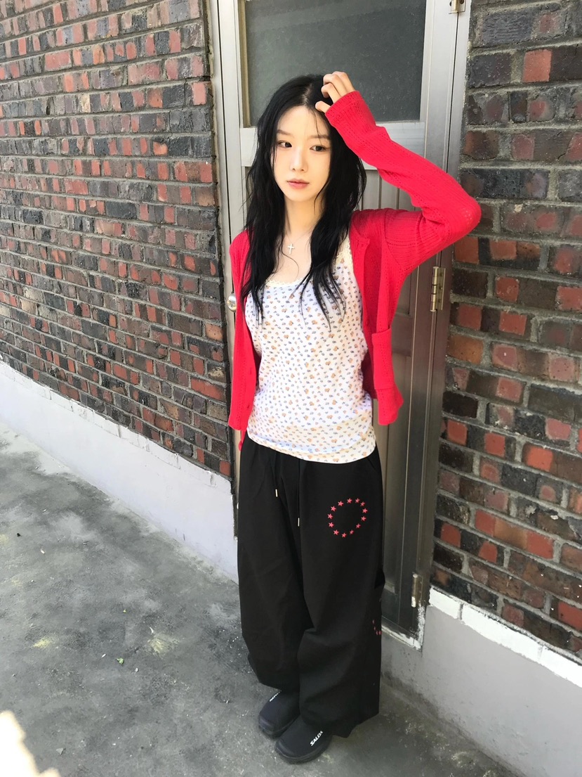 I I直郵韓國代購㊣女裝新款推薦人氣熱賣時尚休閑吊帶背心ITSSONG吊帶/背心