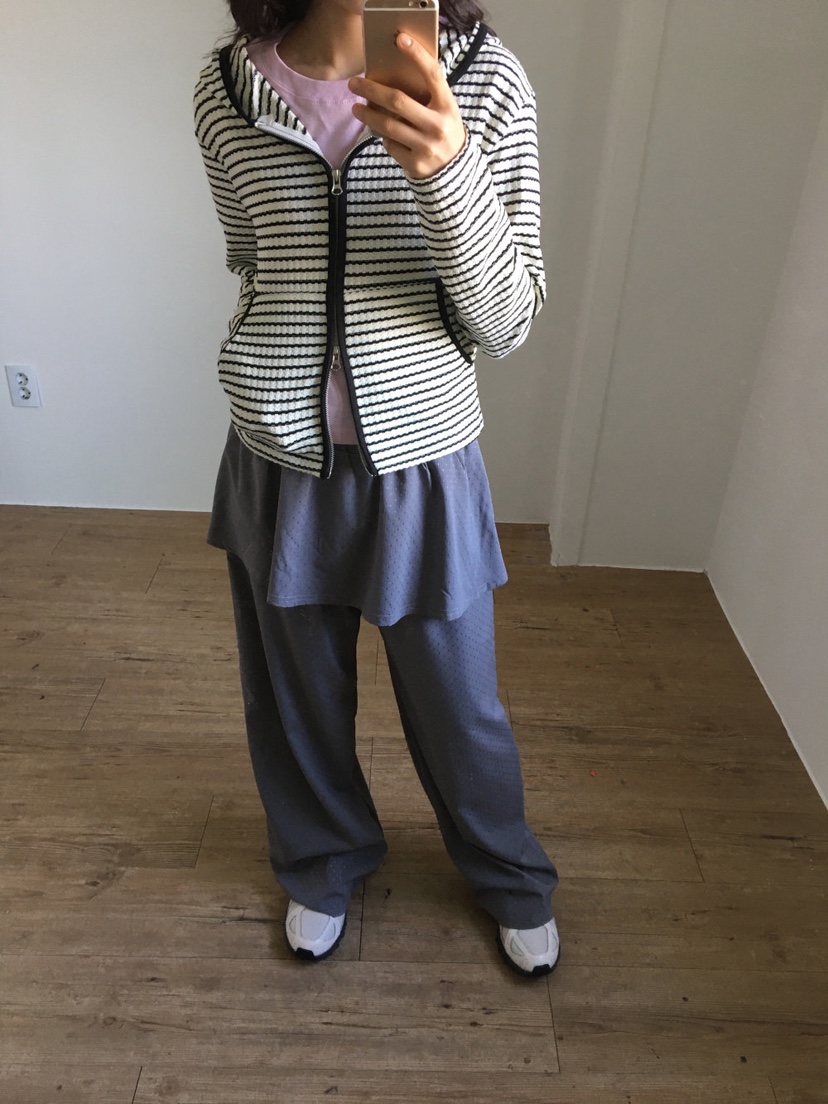 I I韓國直郵㊣女裝新品推薦25春夏休閑熱賣時尚裙褲圓點裙ITSSONG裙褲