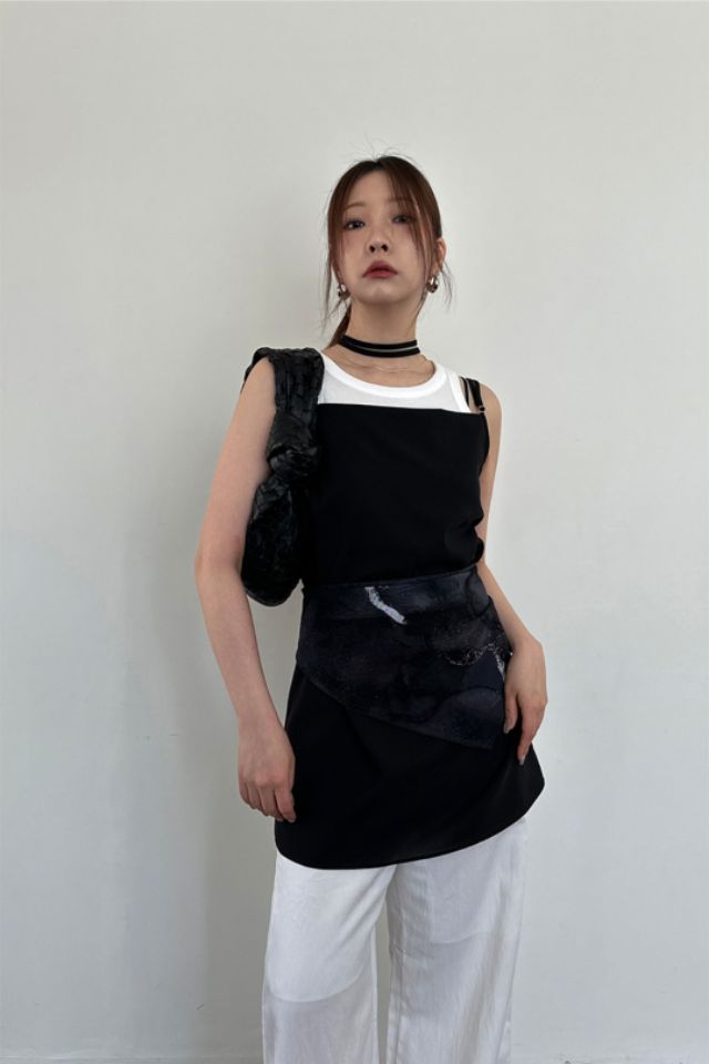 LIVE FOREVER韓國直郵㊣東大門實拍女裝新品休閑25春夏圍巾披肩LIVE FOR_EVER圍巾/披肩