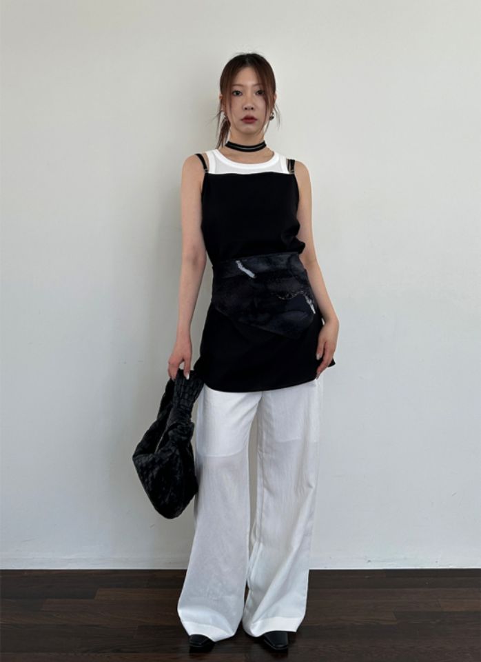 LIVE FOREVER韓國直郵㊣東大門實拍女裝新品休閑25春夏圍巾披肩LIVE FOR_EVER圍巾/披肩