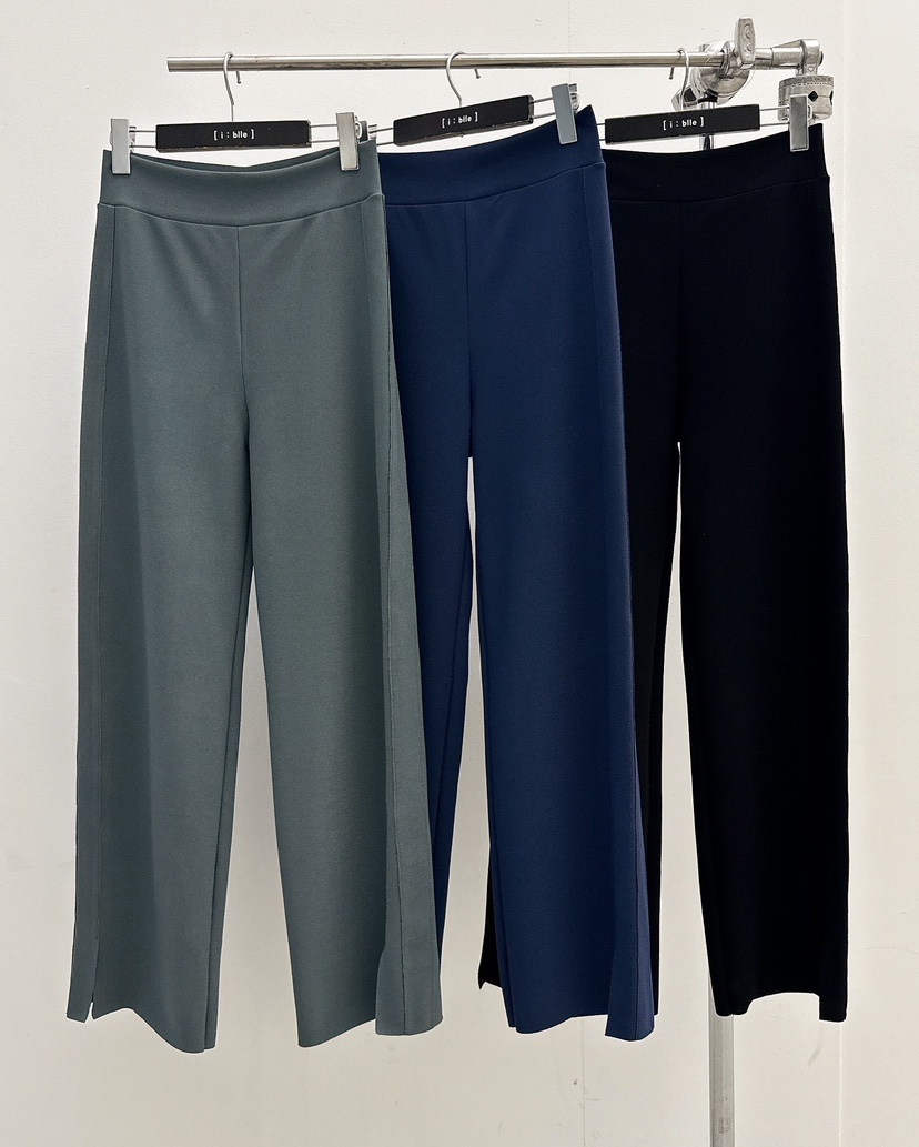 I BLLE韓國㊣直郵東大門代購女裝新品熱賣人氣時尚25春夏休閑褲I BLLE休閑褲