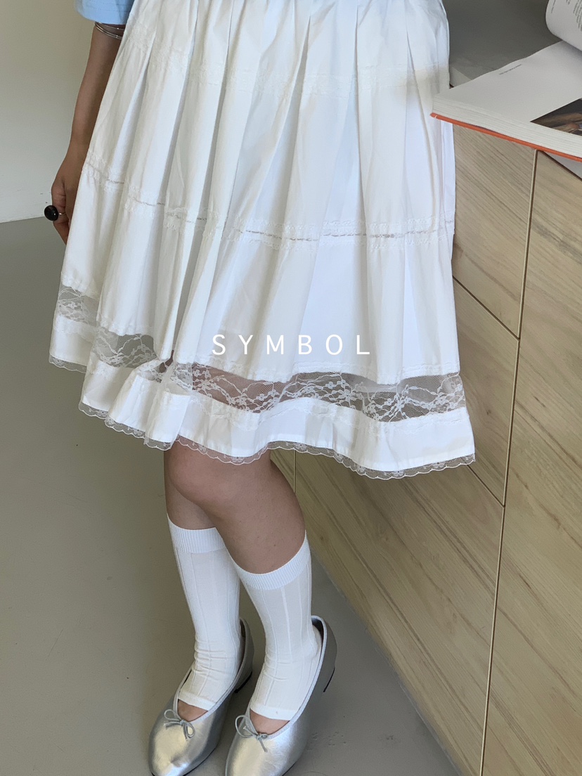 SYMBOL韓國直郵㊣東大門實拍女裝新款時尚推薦半身裙中短裙SYMBOL半身裙/中短裙