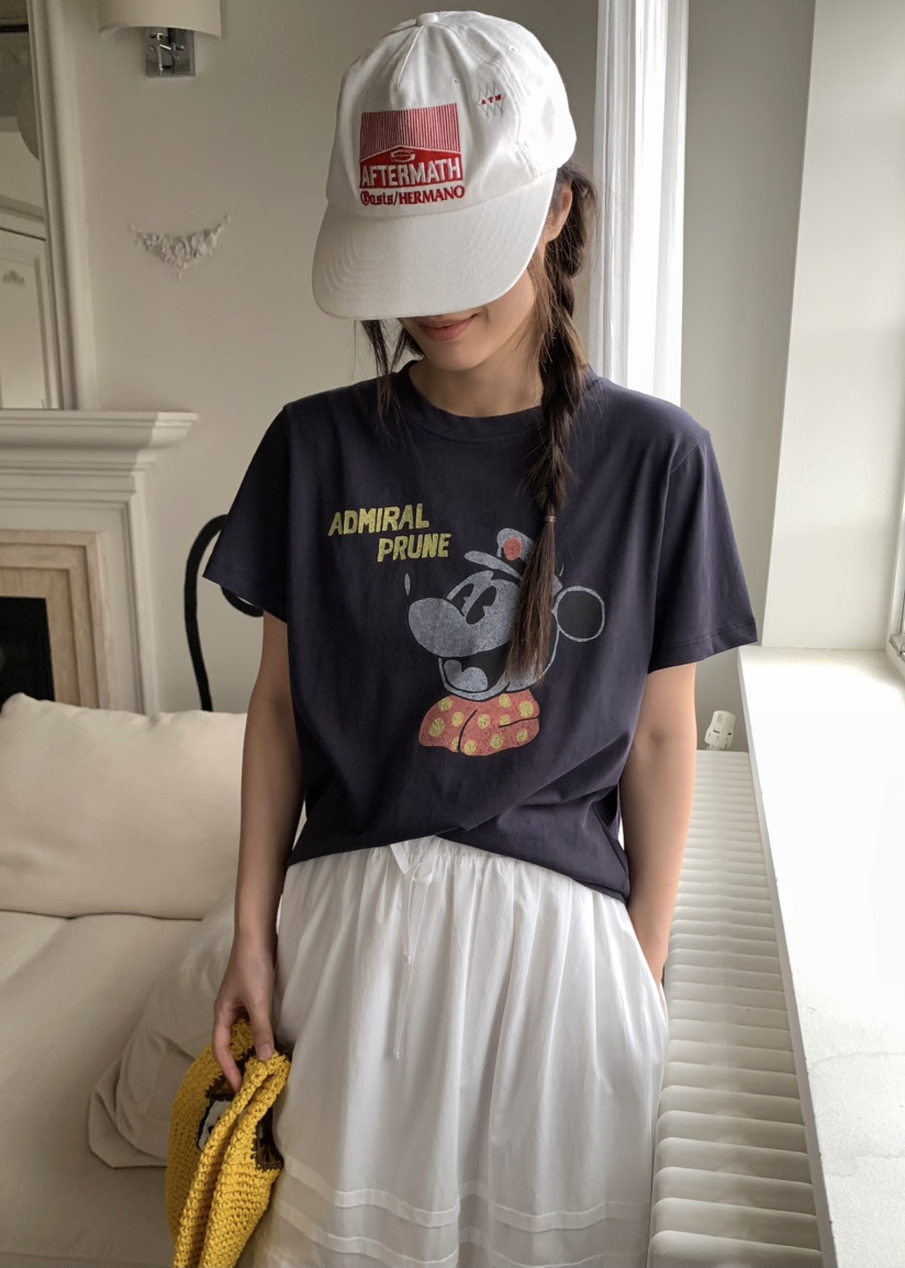 PEBBLE韓國㊣直郵東大門代購女裝新品休閑25春夏推薦時尚T恤PEBBLE/LAYERT恤