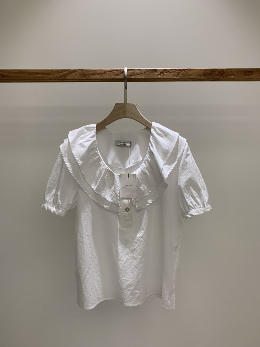 A P-STUDIO韓國直郵㊣東大門實拍女裝新款熱賣襯衫蕾絲衫A P-STUDIO襯衫/蕾絲衫