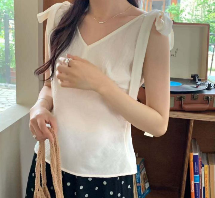FEMME韓國㊣直郵東大門代購女裝新品熱賣人氣吊帶背心不含飾品FEMME吊帶/背心圖色2