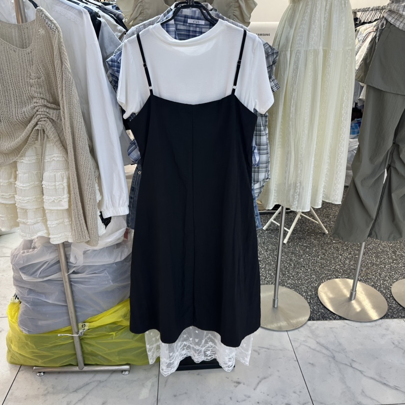 BELOVED韓國直郵㊣女裝新款熱賣時尚休閑25春夏套裝套裝蕾絲BELOVED套裝