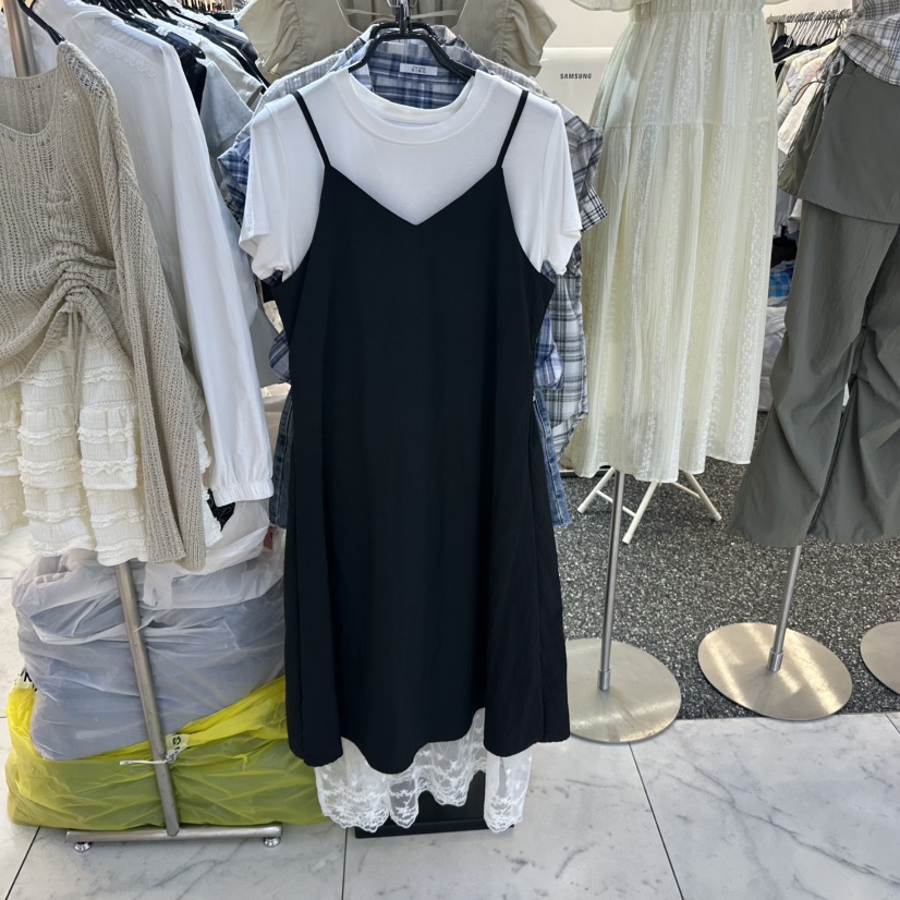 BELOVED韓國直郵㊣女裝新款熱賣時尚休閑25春夏套裝套裝蕾絲BELOVED套裝圖色3