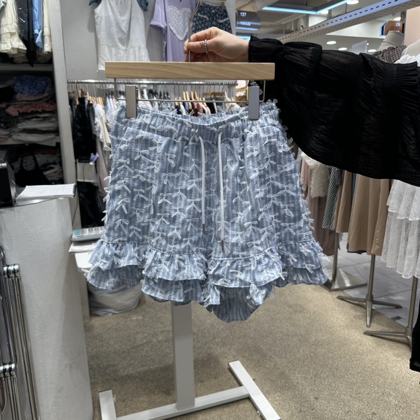 VIRUS直郵韓國代購㊣女裝新品25春夏熱賣休閑人氣時尚推薦短褲VIRUS短褲圖色2