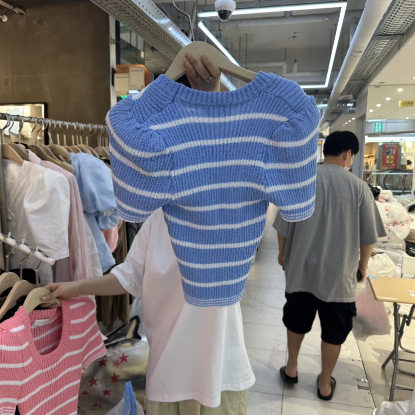 SAGE BRUSH直郵韓國代購㊣女裝新款25春夏休閑推薦熱賣針織衫SAGE BRUSH針織衫