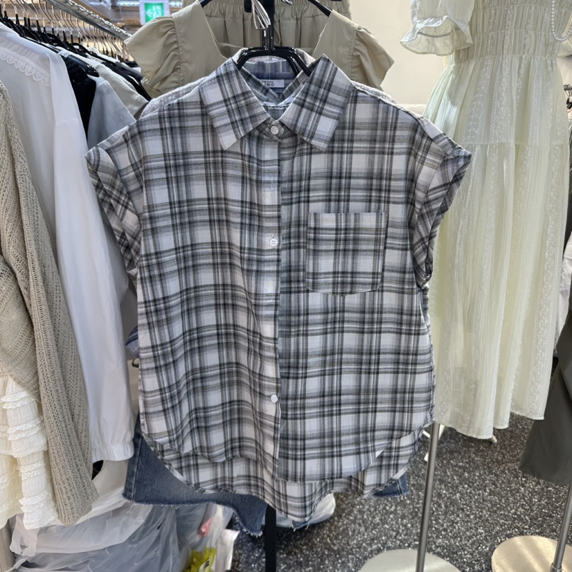 BELOVED韓國㊣直郵東大門代購女裝新品推薦人氣休閑襯衫蕾絲衫BELOVED襯衫/蕾絲衫圖色2