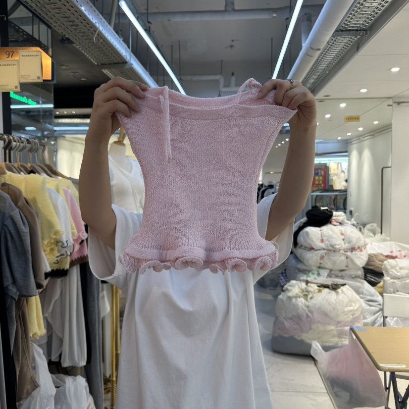 SAGE BRUSH韓國直郵㊣女裝新款推薦時尚熱賣人氣25春夏吊帶背心SAGE BRUSH吊帶/背心