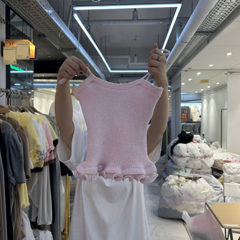 SAGE BRUSH韓國直郵㊣女裝新款推薦時尚熱賣人氣25春夏吊帶背心SAGE BRUSH吊帶/背心圖色3