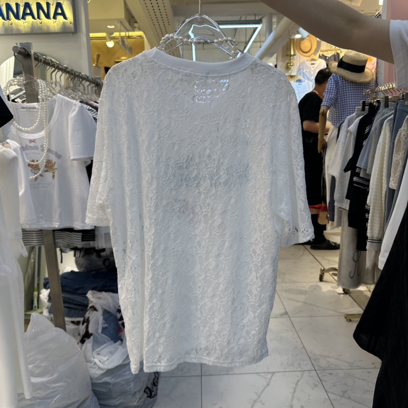 BLUE BANANA直郵韓國代購㊣女裝新品時尚人氣25春夏熱賣T恤BLUE BANANAT恤