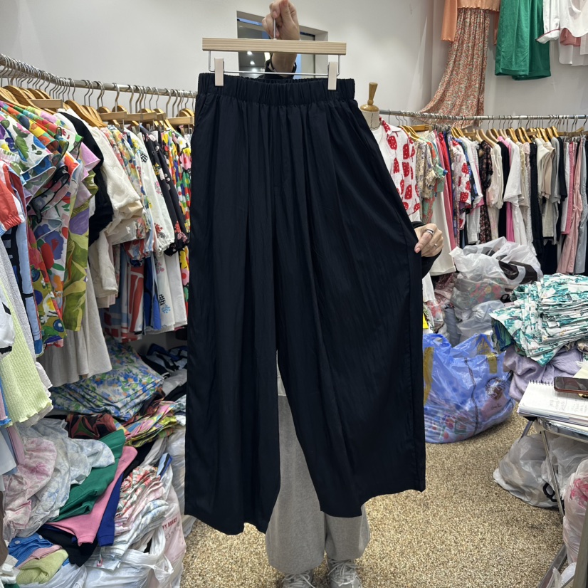HAPPYBERRY直郵韓國代購㊣女裝新品25春夏熱賣人氣時尚休閑褲HAPPYBERRY休閑褲圖色2