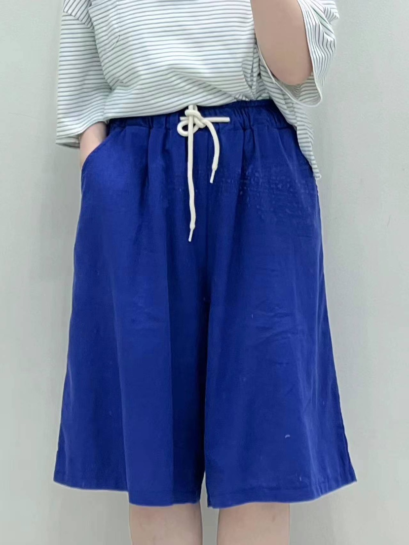 REPLAY韓國㊣直郵東大門代購女裝新品人氣熱賣25春夏短褲亞麻REPLAY短褲