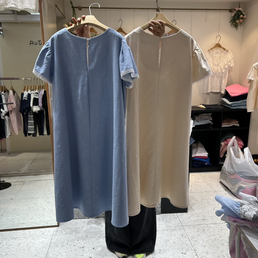 HERO韓國直郵㊣東大門實拍女裝新品25春夏休閑人氣熱賣連衣裙HERO連衣裙