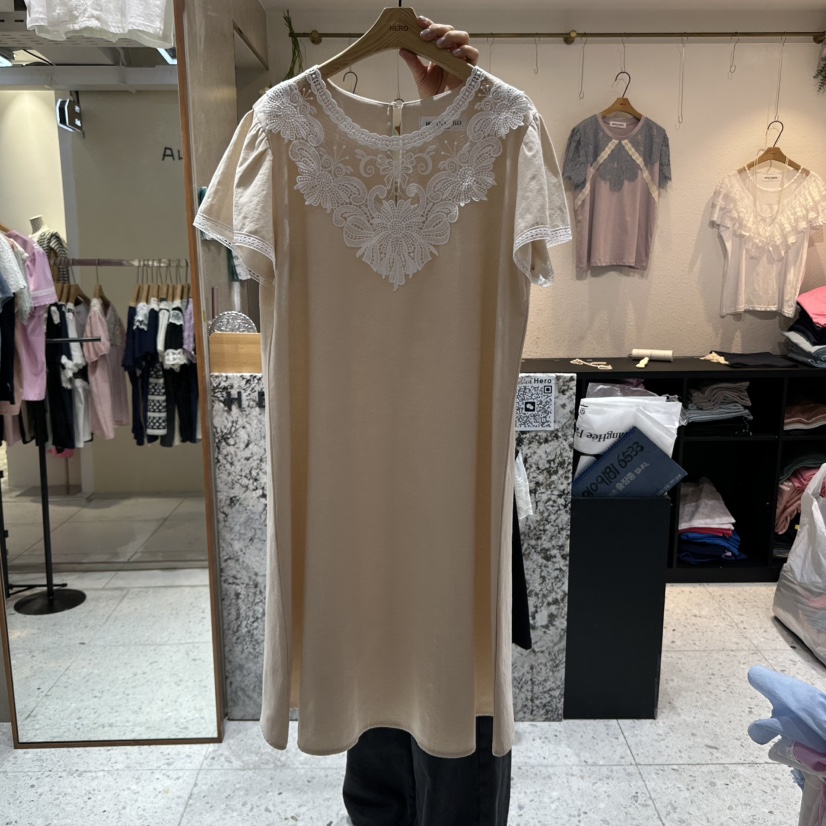 HERO韓國直郵㊣東大門實拍女裝新品25春夏休閑人氣熱賣連衣裙HERO連衣裙
