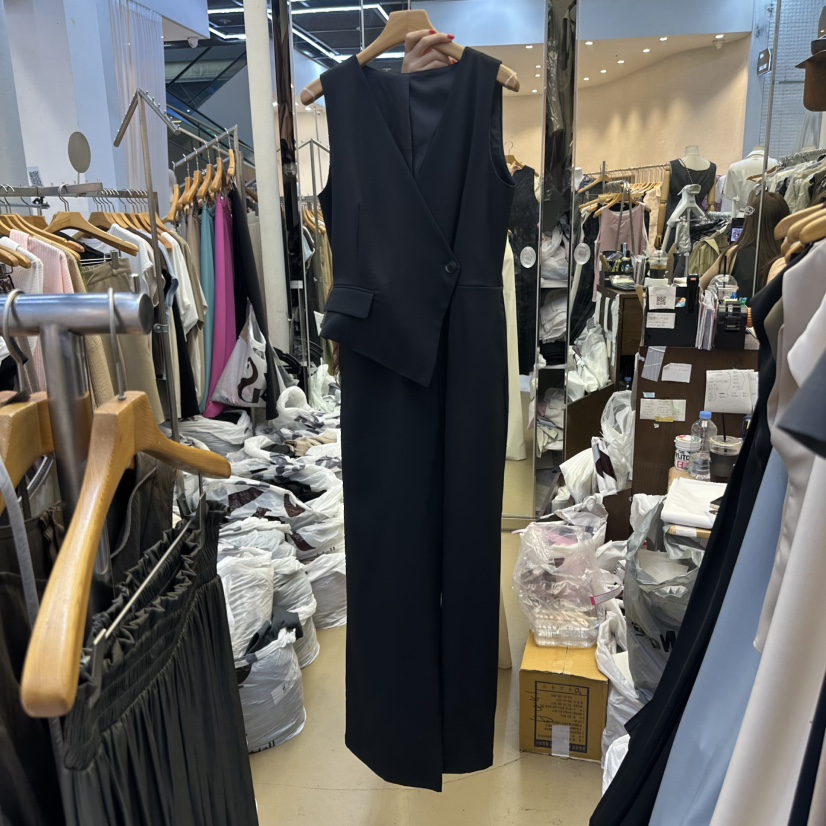 SANS直郵韓國代購㊣女裝新品推薦人氣25春夏時尚休閑連體褲SANS連體褲圖色2