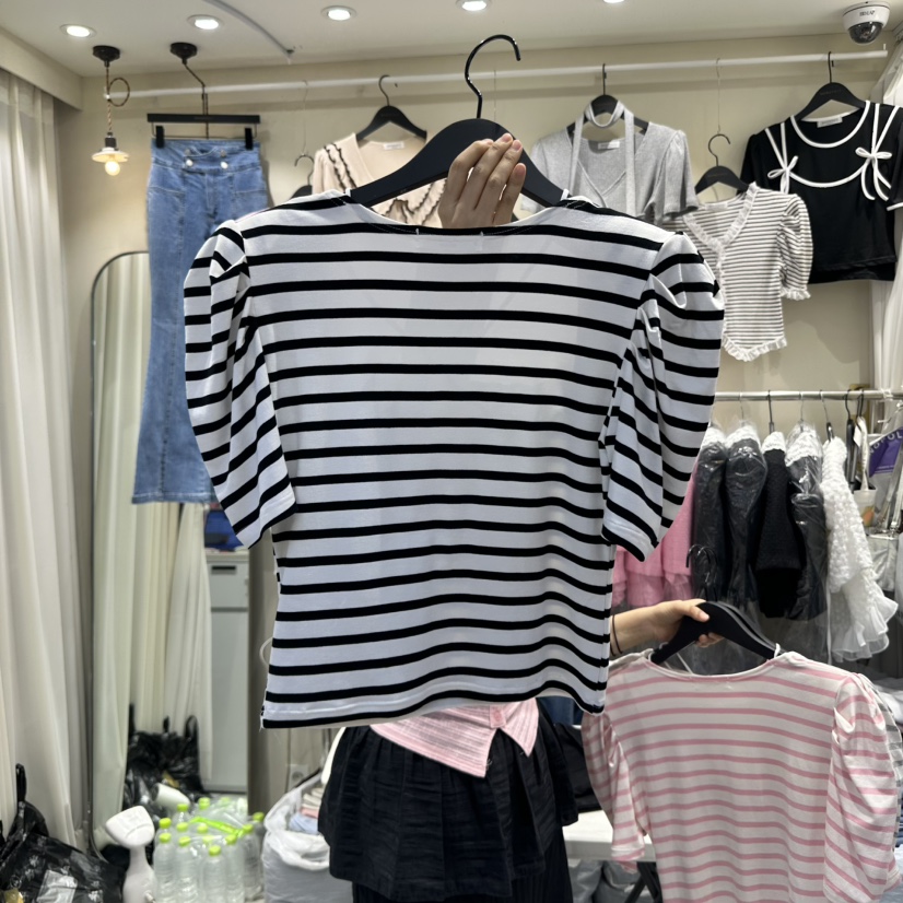 MONOPOLY韓國直郵㊣東大門實拍女裝新品人氣時尚休閑推薦T恤MONO_POLYT恤
