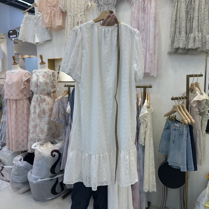 SYMPHONY韓國㊣直郵東大門代購女裝新品休閑連衣裙不含腰帶SYMPHONY連衣裙