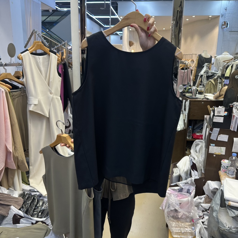 SANS直郵韓國代購㊣女裝新品人氣休閑25春夏推薦熱賣吊帶背心SANS吊帶/背心圖色3