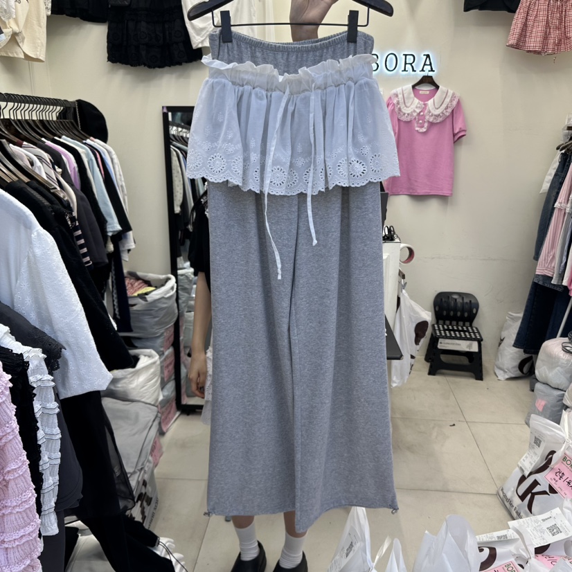 BORA BORA韓國直郵㊣女裝新品推薦熱賣人氣25春夏休閑裙褲BORA BORA裙褲圖色1