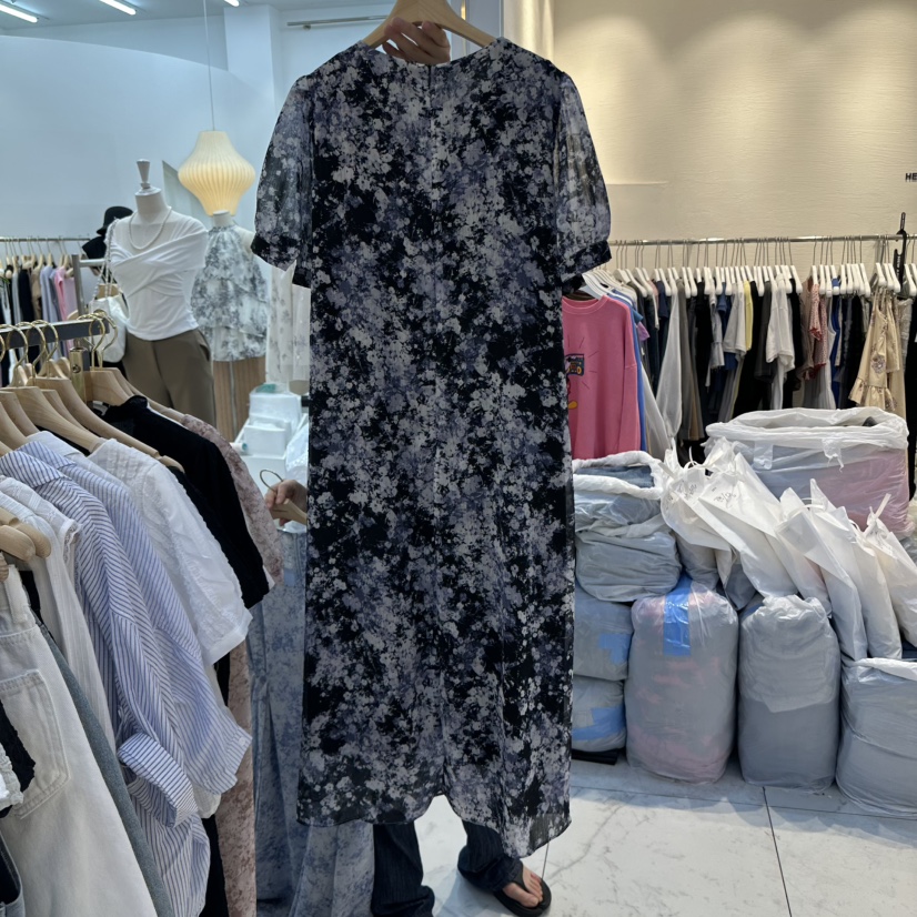 SYMPHONY韓國直郵㊣東大門實拍女裝新品人氣25春夏時尚連衣裙SYMPHONY連衣裙