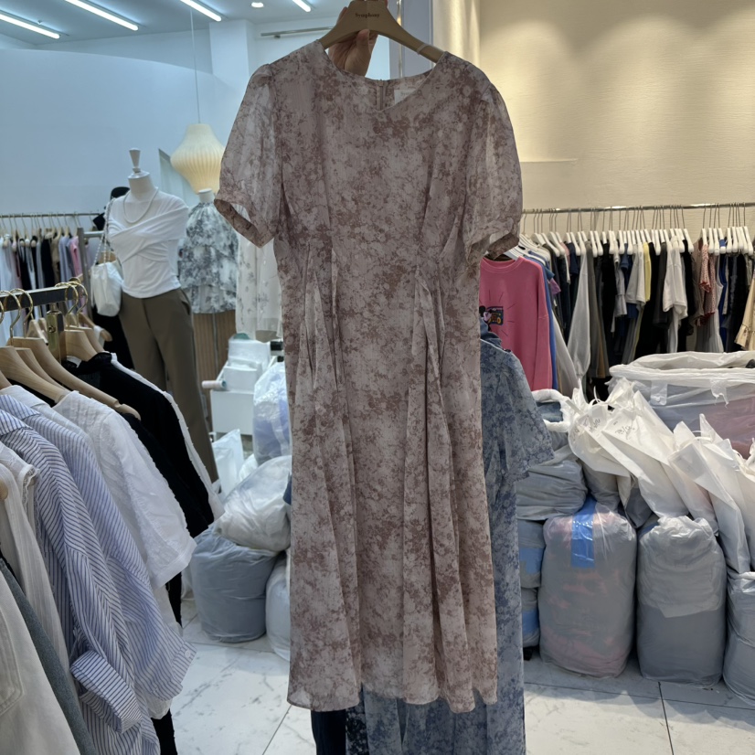 SYMPHONY韓國直郵㊣東大門實拍女裝新品人氣25春夏時尚連衣裙SYMPHONY連衣裙