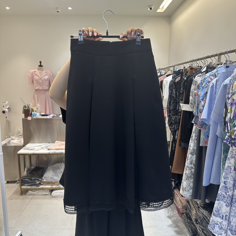INNO直郵韓國代購㊣女裝新款休閑熱賣25春夏時尚推薦人氣長裙INNO長裙圖色2