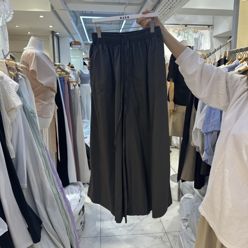 HARU直郵韓國代購㊣女裝新品25春夏熱賣推薦時尚休閑褲棉質HARU休閑褲圖色2