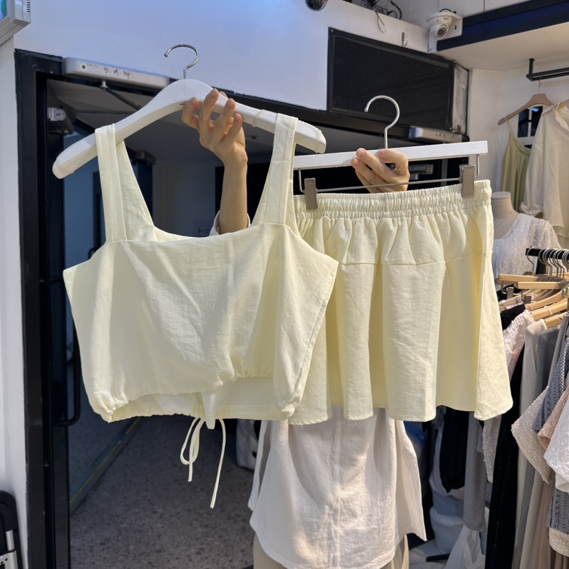 HARU韓國直郵㊣東大門實拍女裝新品推薦25春夏套裝兩件套套裝HARU套裝