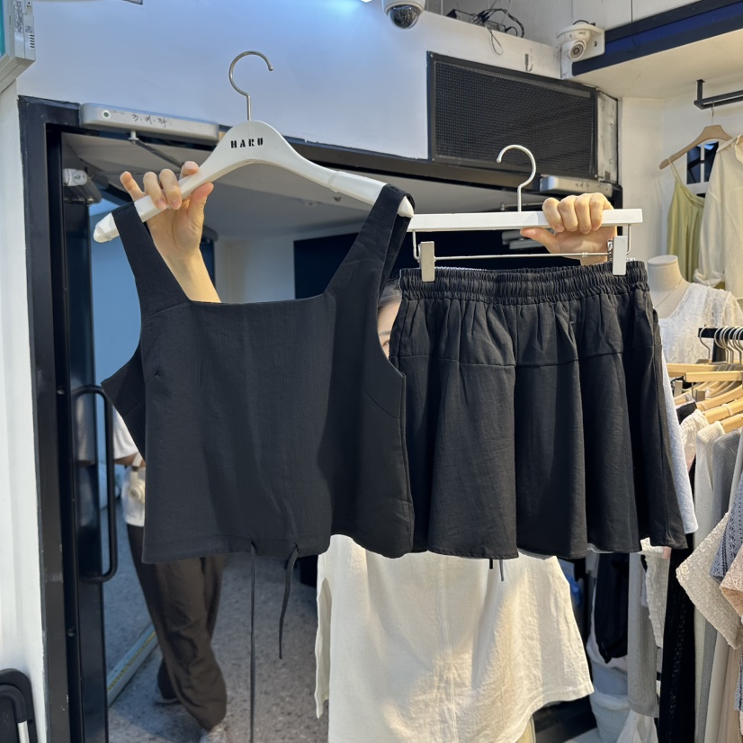 HARU韓國直郵㊣東大門實拍女裝新品推薦25春夏套裝兩件套套裝HARU套裝圖色3