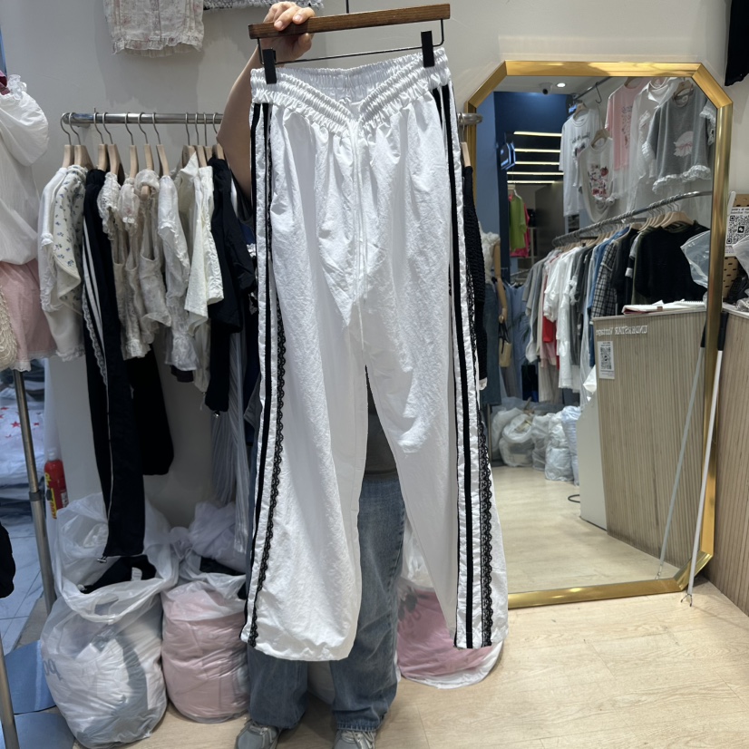 UNDERSTAR_VINTAGE韓國直郵㊣女裝新款推薦25春夏時尚休閑褲UNDERSTAR_VINTAGE休閑褲