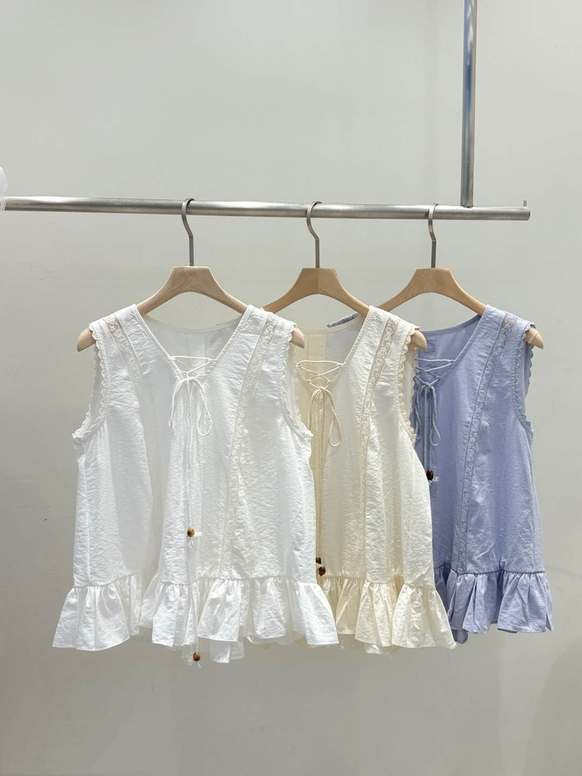 BLUE RIBBON韓國㊣直郵東大門代購女裝新品時尚熱賣吊帶背心BLUE RIBBON吊帶/背心
