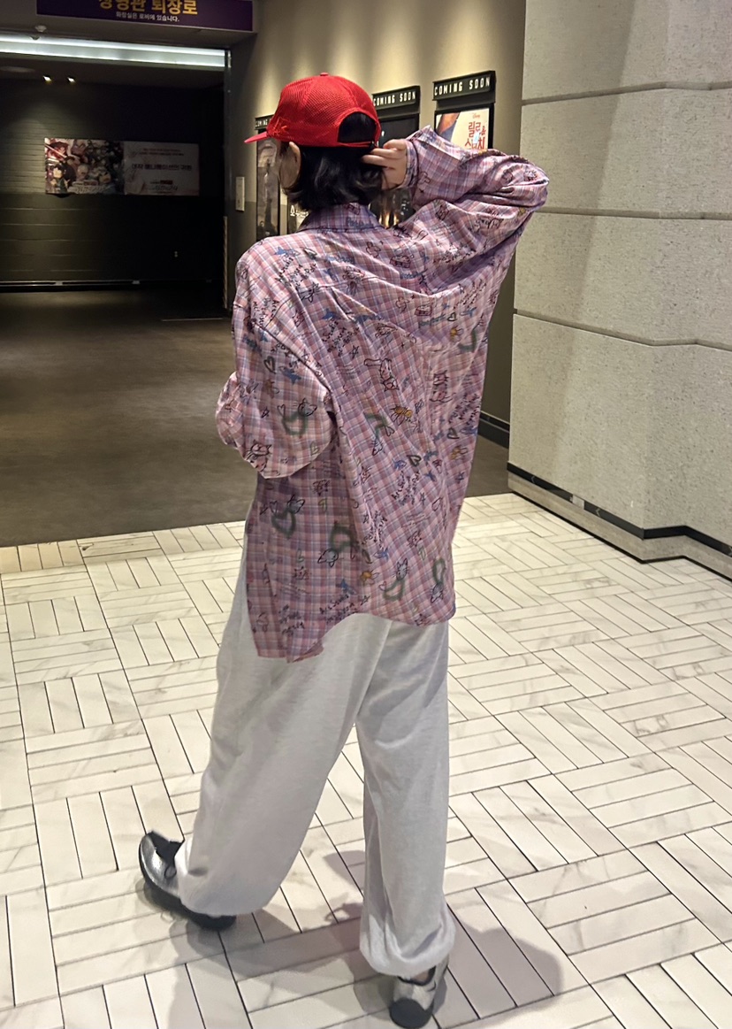 THE LINE-Q韓國直郵㊣東大門實拍女裝新品休閑襯衫蕾絲衫THE LINE-q襯衫/蕾絲衫