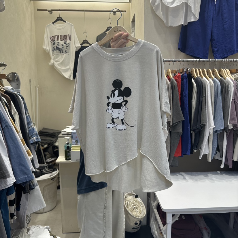REPLAY韓國直郵㊣東大門實拍女裝新款熱賣時尚25春夏推薦T恤REPLAYT恤圖色2