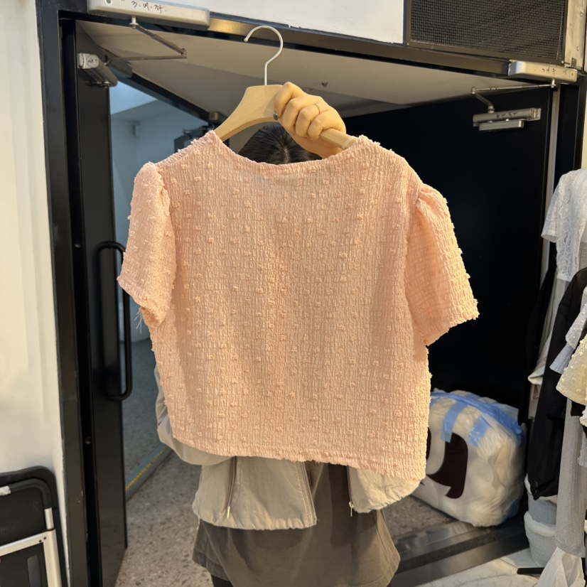 HARU韓國㊣直郵東大門代購女裝新品休閑時尚襯衫蕾絲衫開衫HARU襯衫/蕾絲衫