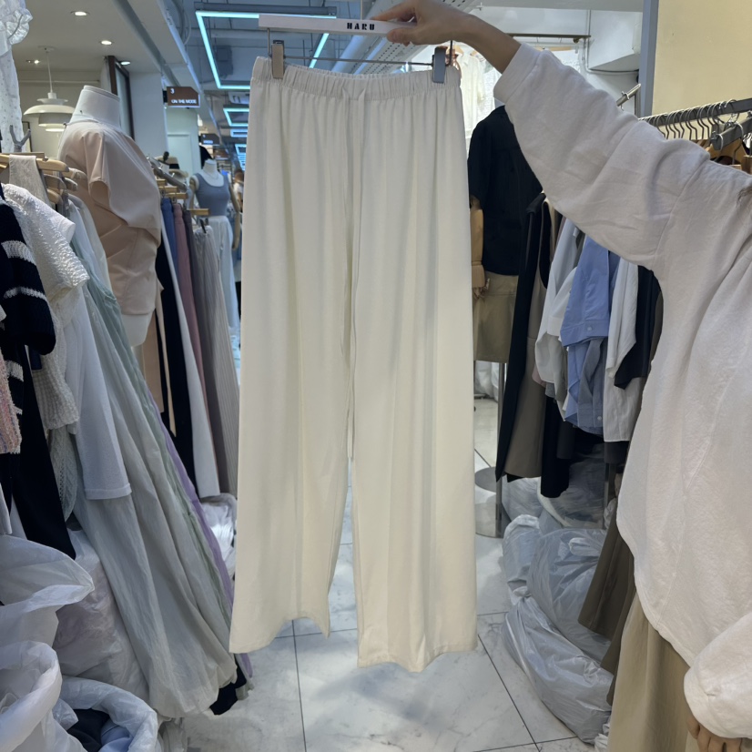HARU韓國㊣直郵東大門代購女裝新品時尚推薦人氣休閑褲綁帶HARU休閑褲