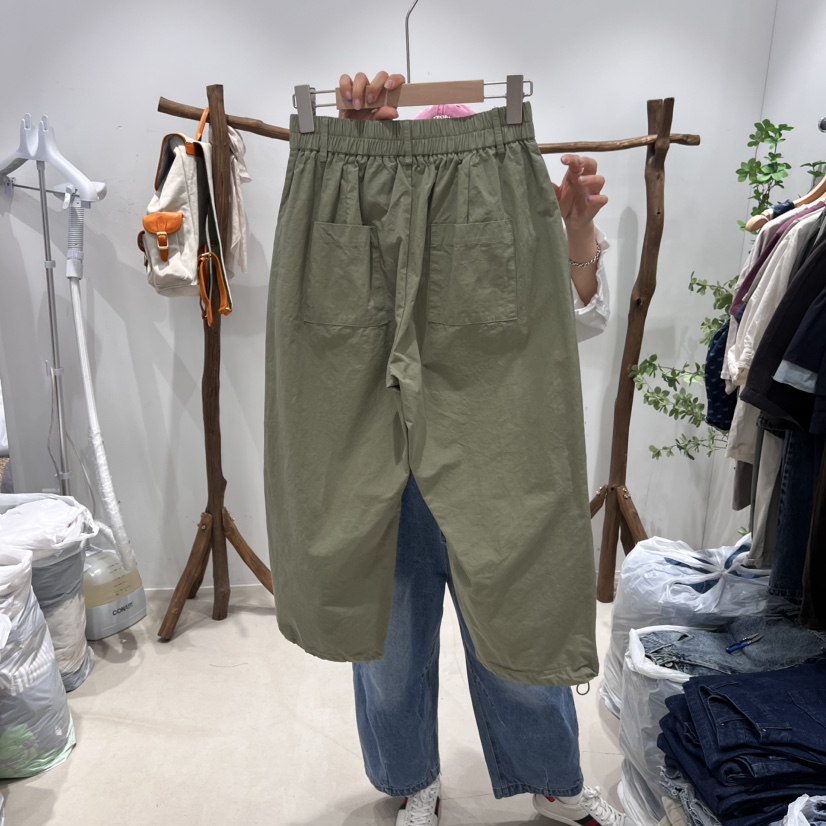BLOOM直郵韓國代購㊣女裝新品休閑推薦人氣熱賣休閑褲工裝褲BLOOM休閑褲
