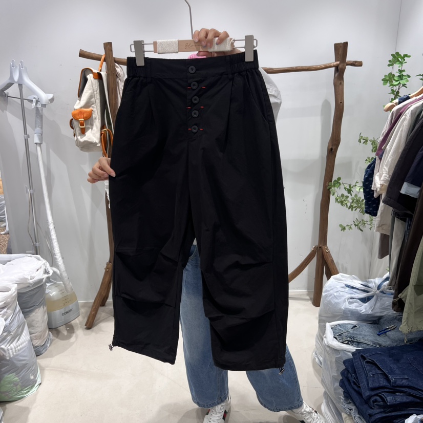 BLOOM直郵韓國代購㊣女裝新品休閑推薦人氣熱賣休閑褲工裝褲BLOOM休閑褲圖色2