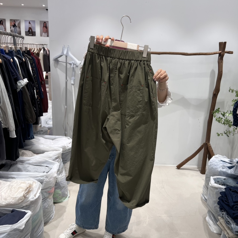 BLOOM韓國㊣直郵東大門代購女裝新品休閑人氣熱賣25春夏休閑褲BLOOM休閑褲