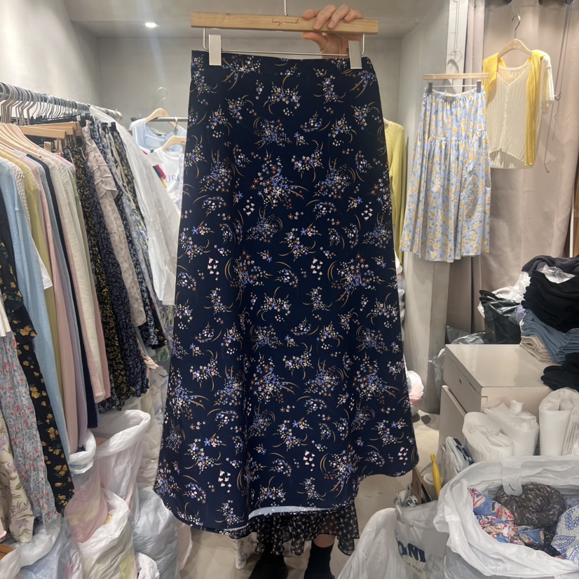 LOGROAD韓國直郵㊣女裝新品25春夏時尚休閑推薦半身裙中短裙LOG ROAD半身裙/中短裙圖色2